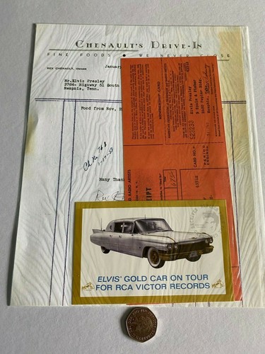 Elvis presley music ephemera - elvis,