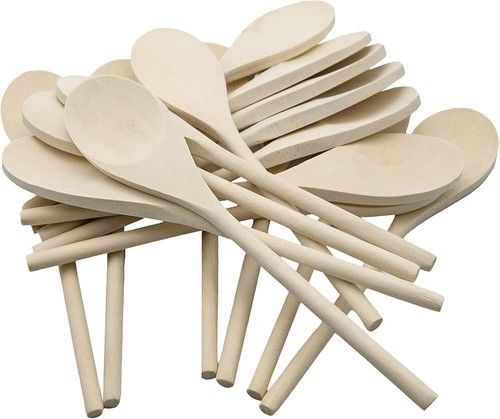 Wooden spoons unfinished - 24,