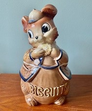 Vintage 1950's Cookie Jar