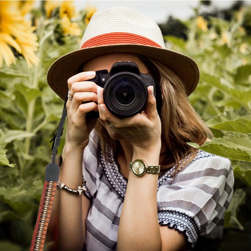 Camera neck shoulder strap - camera,