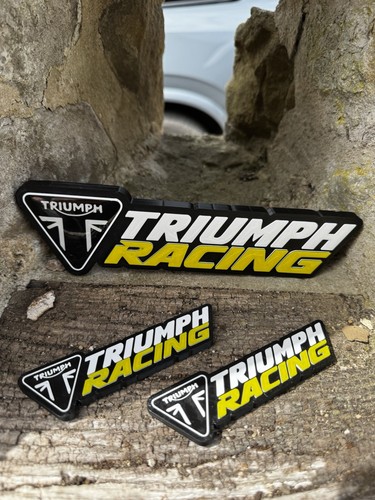 Triumph racing printed wall - printed,