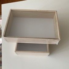 Ikea BAS Shadow Box Wood Frame