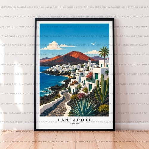 Lanzarote unframed - lanzarote,
