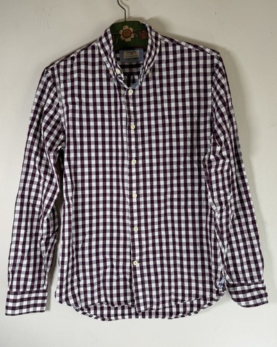 Dockers maroon gingham - gingham, check