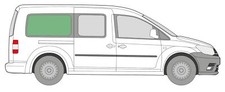 VW Caddy Maxi JK Fixed Side