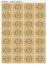 US ARMY C RATIONS BOXES 90 ́S