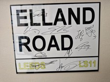 Leeds United Multi Signed