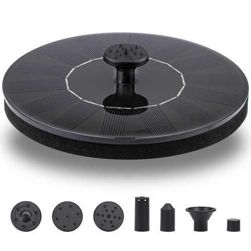 Solar fountain pump - fountain, garden