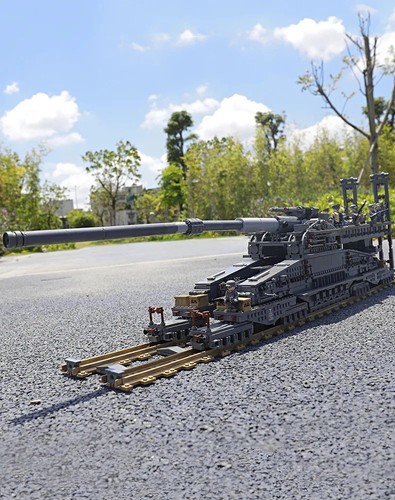 New ww2 gustav - gustav, railway