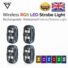 Wireless RGB LED Strobe Light