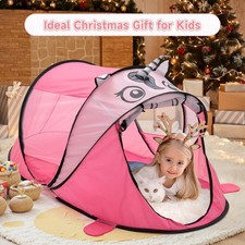 Kids Pop Up Tent, Pink Unicorn