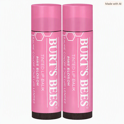 Burt bees tinted lip - 2x,