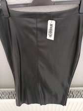 Faux Leather Skirt