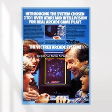 Vectrex poster retro - poster,