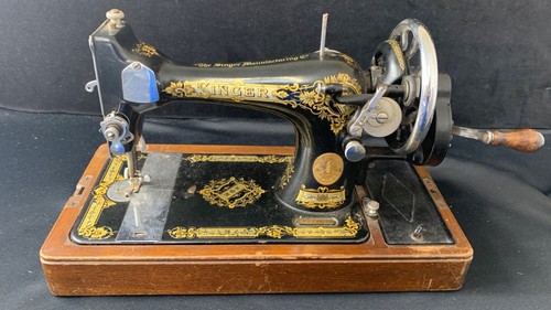 Singer antique sewing machine - singer,