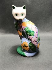 Vintage Porcelain Cat Figurine