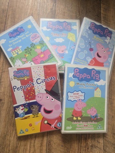 Peppa pig dvd box - peppa,