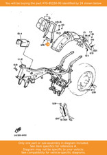 YAMAHA Panel, Side, 47G-85150-00 OEM SR125 XV1100 XV1000 XV1100VIRAGO VMAX12