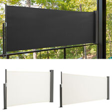 Balcony Retractable Side Awning Blind Screen Sunshade Canopy Automatic Roll-back