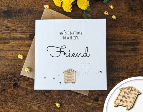 Friend birthday card - friend,