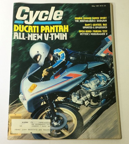 Vtg cycle magazine - vtg, 1981