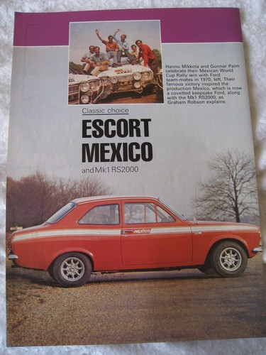 Escort mexico and - escort, mk1
