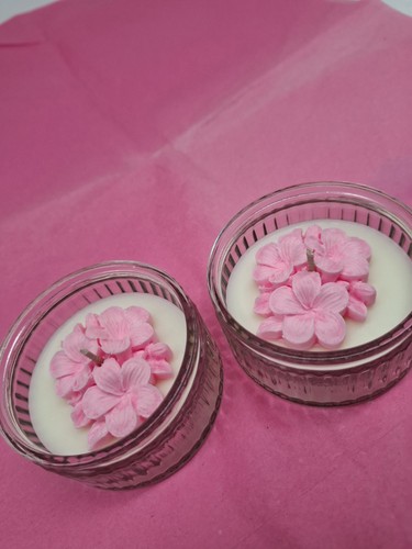 Mini glass jar scented - 2x,