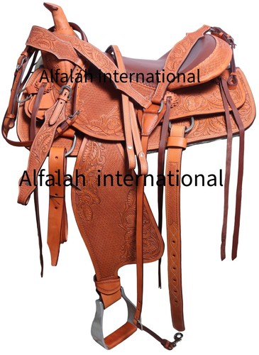 Hand tooled premium leather - premium,