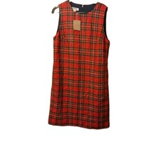 Boden Tartan  Dress Women Size