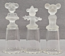 Disney Glass Thimbles Bundle of 3 - Mickey & Minnie Mouse & Mickey Sorcerer