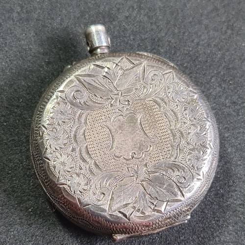 Antique solid silver fob - antique,