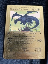 Pokemon Shining Charizard Gold