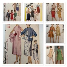 Simplicity .Vintage Sewing Patterns. Complete.Used.