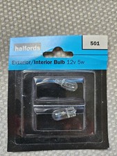 2x 501 12v 5w Bulbs For Car