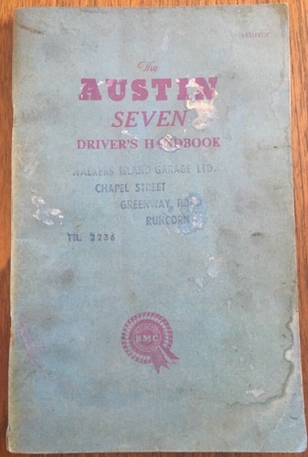 Vintage austin seven - seven, (mini)