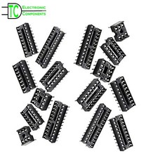 DIP DIL Sockets narrow 0.1 inch 2.54mm Pin pitch IC socket 7.62mm Row Spacing