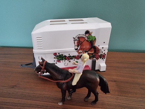 Schleich horse trailer - schleich,