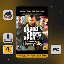 Grand Theft Auto IV / GTA 4 Complete Edition - Rockstar Games Key 🔑 | PC Game