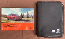 SEAT ALHAMBRA MK2 5/7 SEATER HANDBOOK OWNERS MANUAL WALLET 2015-2020 CARS K72