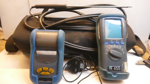 Kane 455 flue - km, analyser