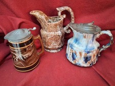 Job Lot 3 Jugs Antique