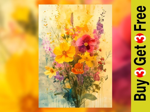 Bright floral bouquet - bright,