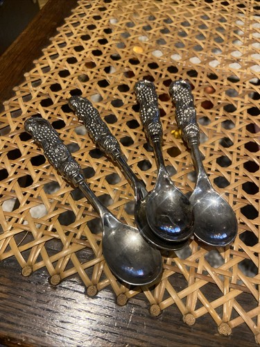 Vintage decorative metal tea - vintage,