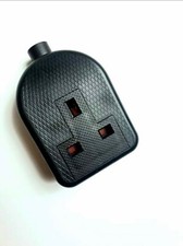 HARD RUBBER TRAILING SOCKET EXTENSION IMPACT RESIST 1 or 2 GANG 