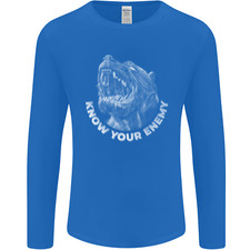 Know Your Enemy Staffy Staffordshire Terrier Mens Long Sleeve T-Shirt