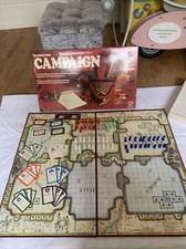 Vintage Waddingtons Campaign Board Game 1974 Strategy Napoleonic War  Incomplete