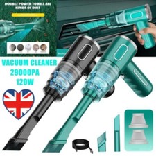 29000pa Powerful Car Vacuum Cleaner Wet/Dry Cordless Strong Suction Handheld UK