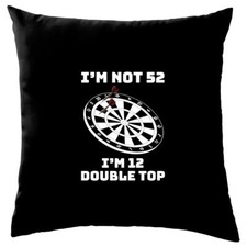 52nd Birthday Darts - Cushion