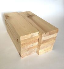 Wood Off Cuts Timber Arts & Crafts pack of 14 Wooden Blocks Softwood 30cm length