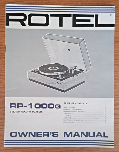 Genuine vintage 1970s - vintage, rotel